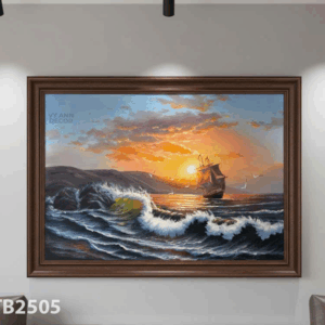 Tranh Sơn Dầu Thuận Buồm Xuôi Gió - SDTB2505